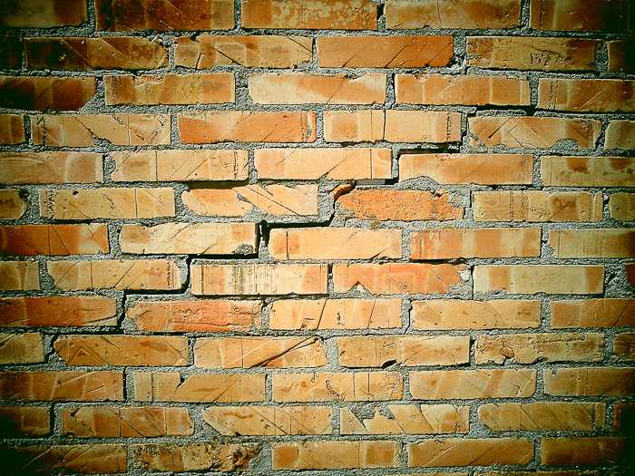 Muro in mattoni